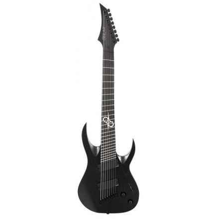 SOLAR GUITARS A1.8ABOP-FF BLACK OPEN PORE